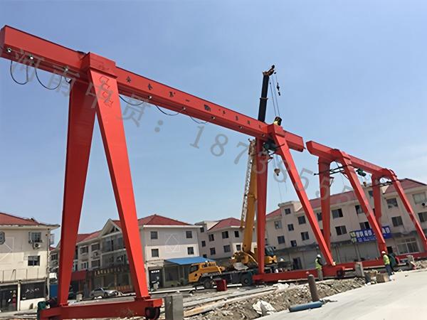 安徽宣城龙门吊大车运行机构工作原理
